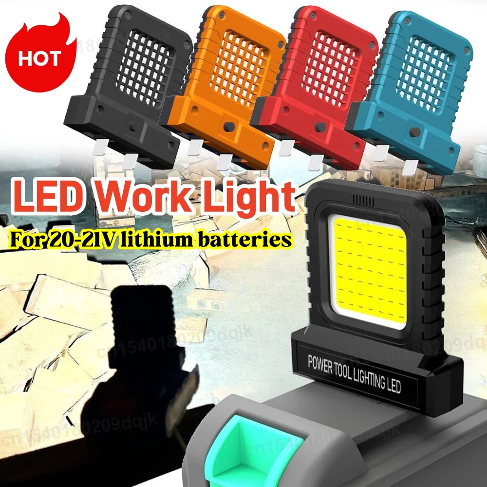 Power Tools For Construction Work - 21V 電動工具リチウム電池複数のユニバーサル LED 作業灯投光照明屋外建設長期使用電動工具