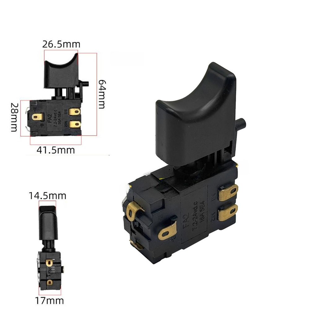 Power Tools Online - 12V 21V リチウム電動ドリルスイッチ前進後退速度制御スイッチ交換用電動工具アクセサリー
