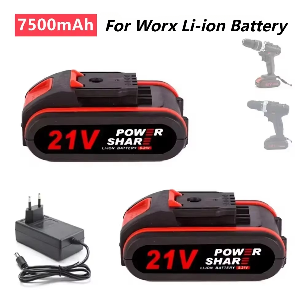 Power Tools Online - 21V 大容量充電式リチウムイオンバッテリー WORX 18V 20V 電動のこぎり電動ドリルおよびガーデンパワーツール用
