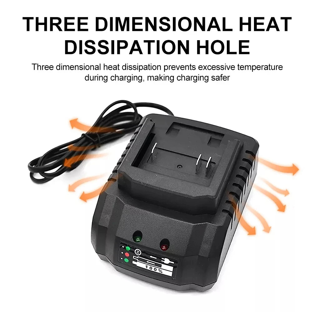 リチウムイオンバッテリー充電器 18V 21V 2A マキタ - Power Tools Online のレビューと価格