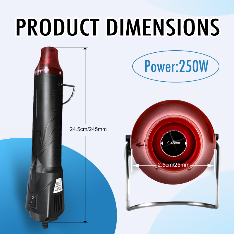 220V ホットエアガンはんだ付け温度ブロワーガン DIY  - Heat Gun Variable のレビューと価格