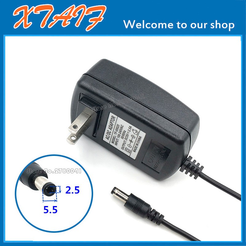 EU/米国/英国プラグ DC 5V2.5A 5V 2.5A  - Power Tools Uk のレビューと価格