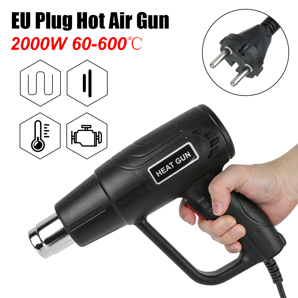 電気熱風ヒートガン,LCDなし,2000w,50hz,60- - Heat Gun Variable のレビューと価格