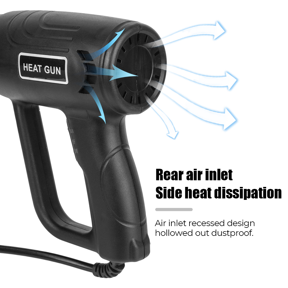 電気熱風ヒートガン,LCDなし,2000w,50hz,60- - Heat Gun Variable のレビューと価格