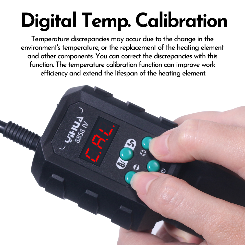 YIHUA ホットエアガン温度調整可能 8858-IV 70 - Heat Gun Variable のレビューと価格
