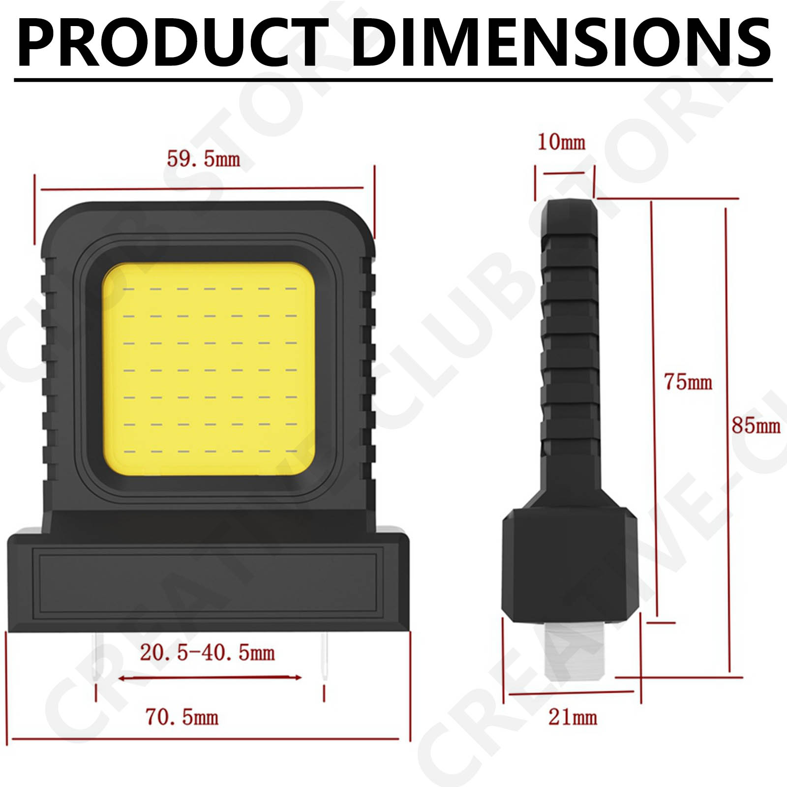 LED モジュールキャンプランプ LED ワークライト 20 - Power Tools For Construction Work のレビューと価格