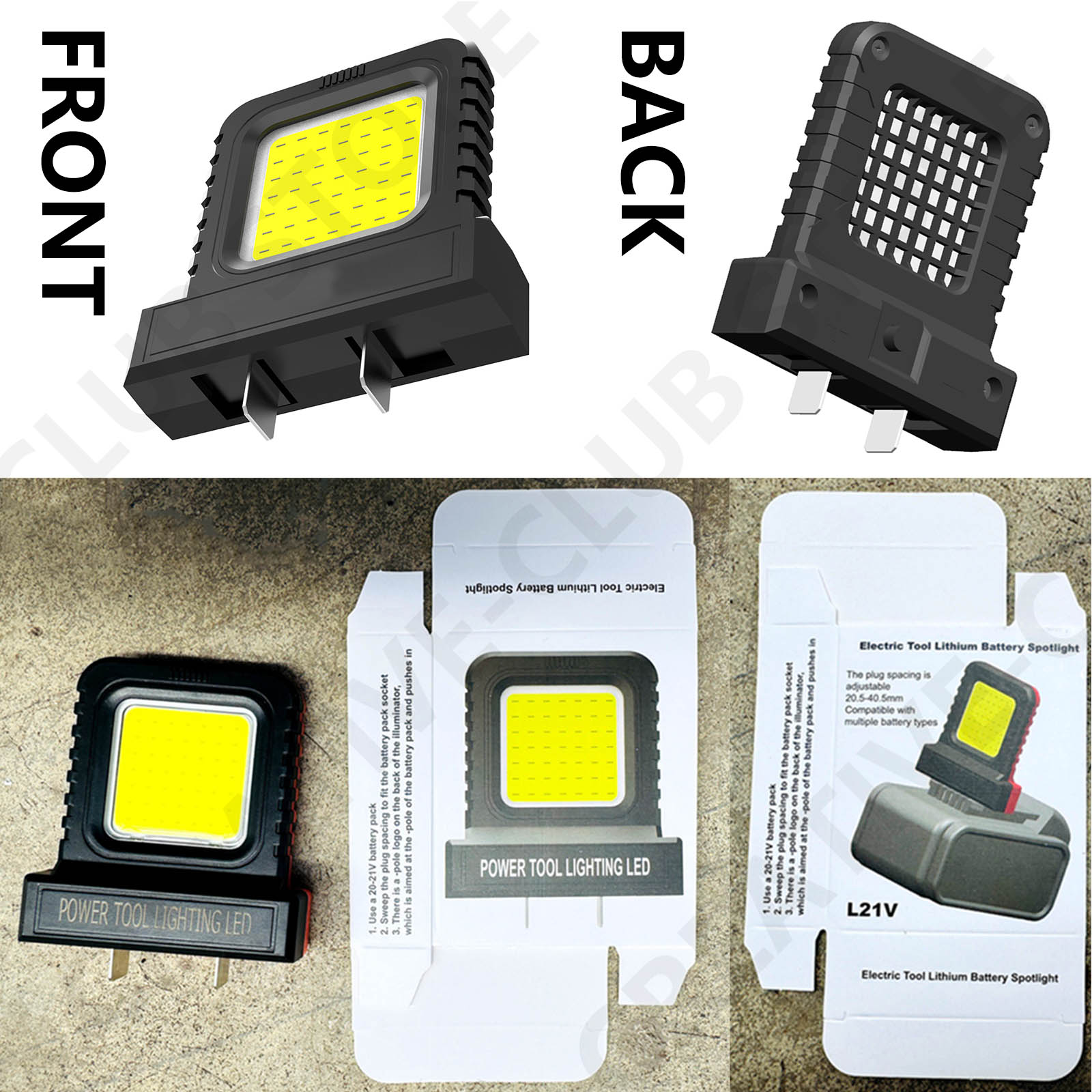 LED モジュールキャンプランプ LED ワークライト 20 - Power Tools For Construction Work のレビューと価格
