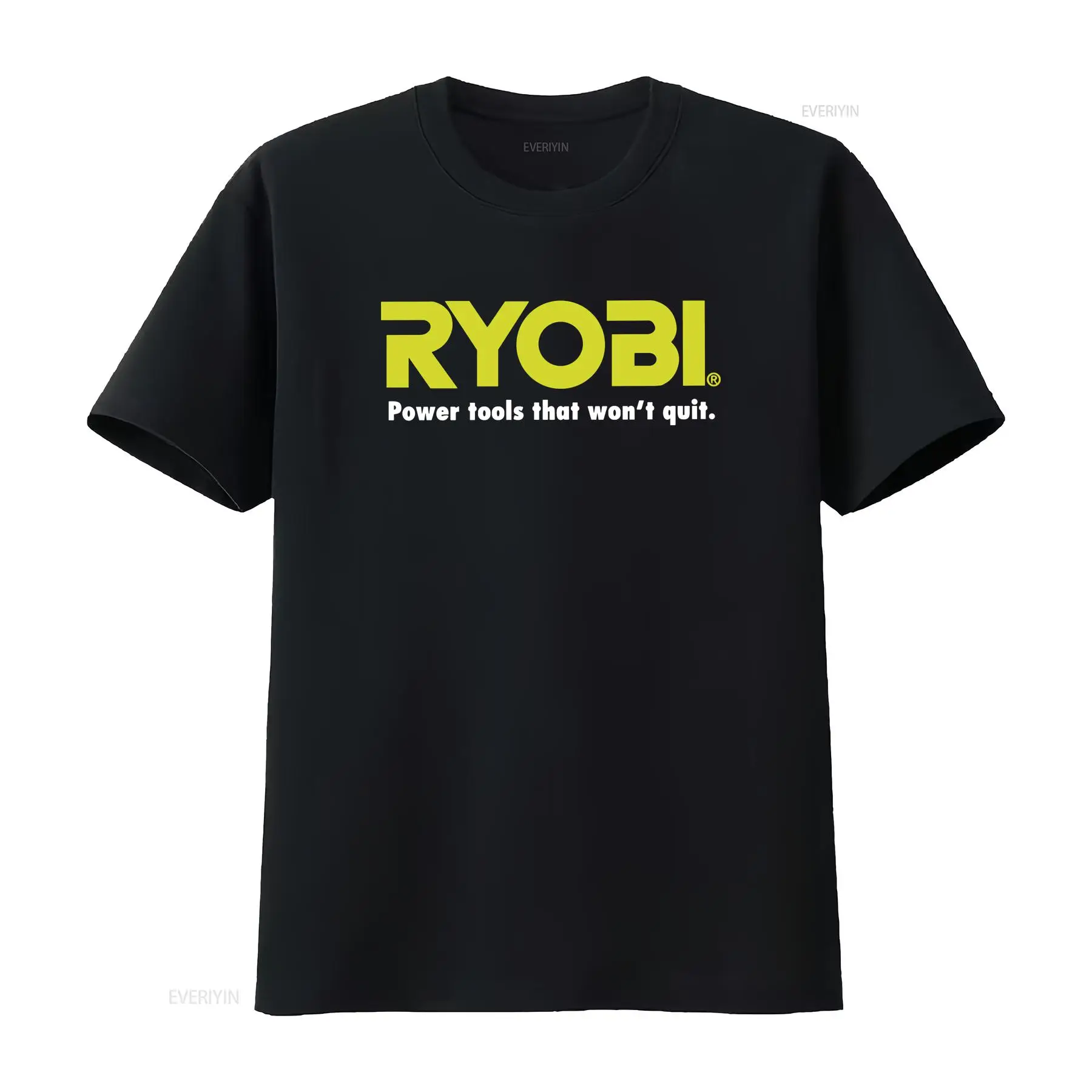 新しい電動工具RYOBIロゴ入りアクティブTシャツ アメリカ - Power Tools Logo のレビューと価格