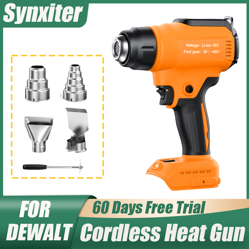 コードレスヒートガン Dewalt 18V バッテリーワイヤ - Heat Gun Variable のレビューと価格