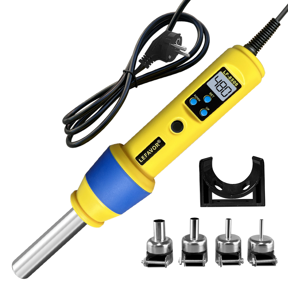 液晶デジタル熱ホットエアガンはんだ除去はんだステーション 1 - Heat Gun Variable のレビューと価格
