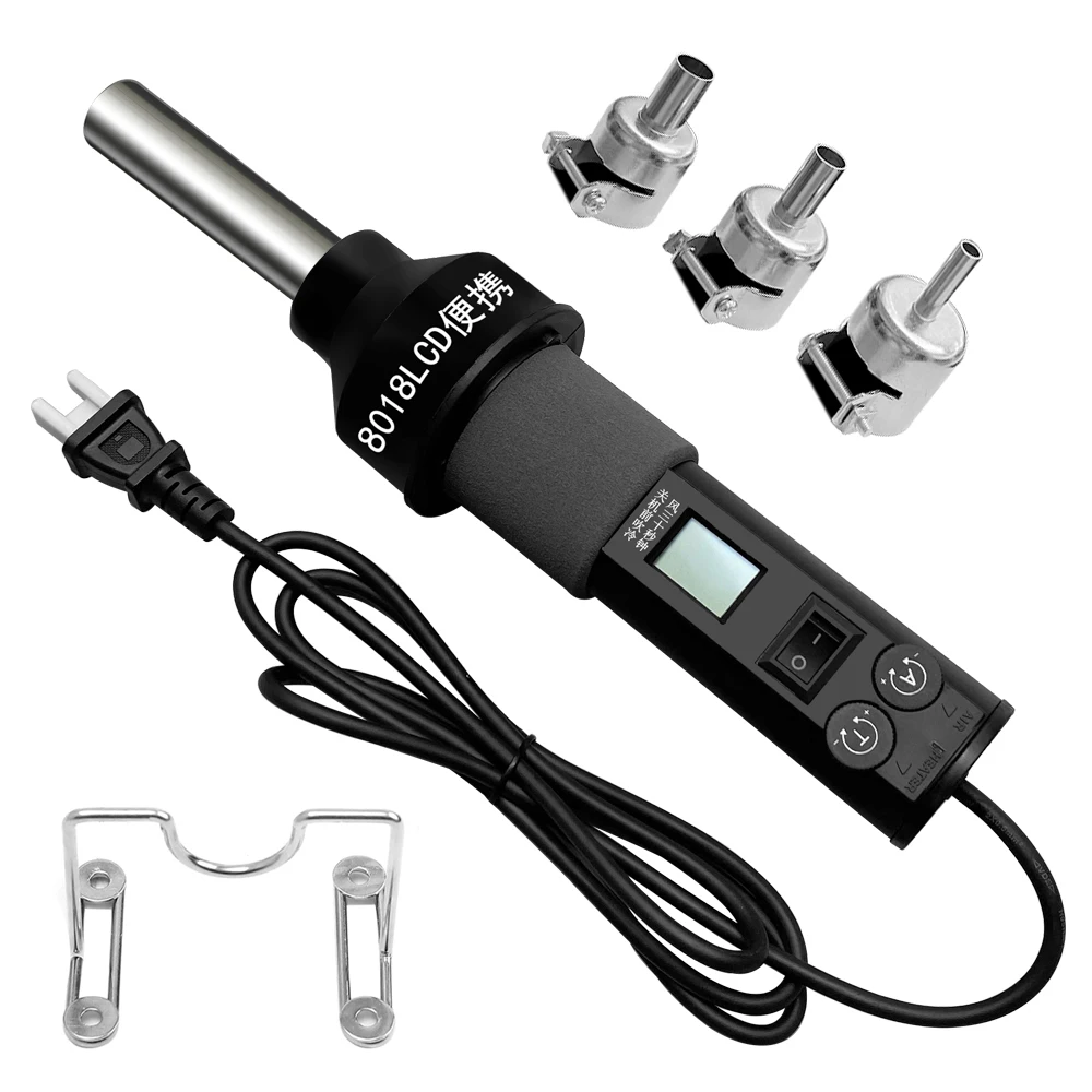 液晶デジタル熱ホットエアガンはんだ除去はんだステーション 1 - Heat Gun Variable のレビューと価格