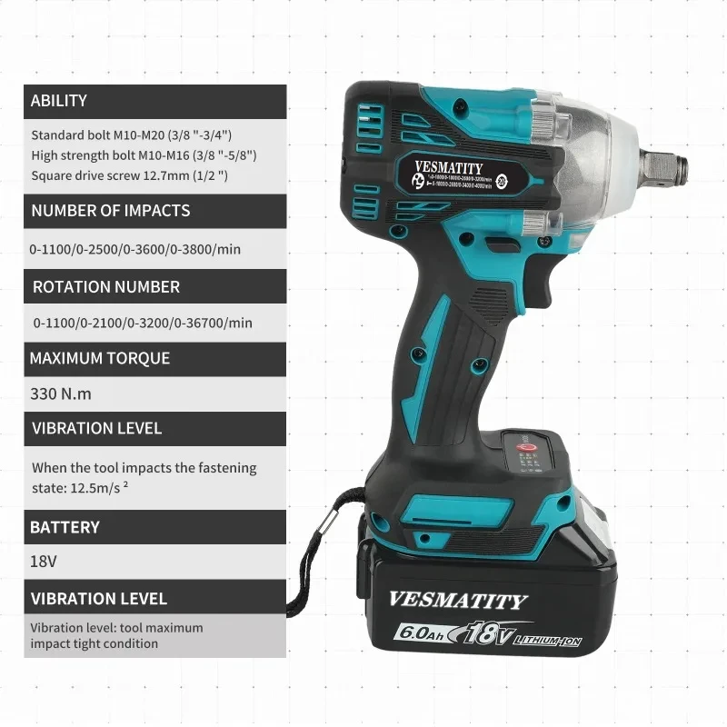 DTW300コードレス電動スクリュードライバー、高速ブラシレ - Makita Drill Dtw300 のレビューと価格