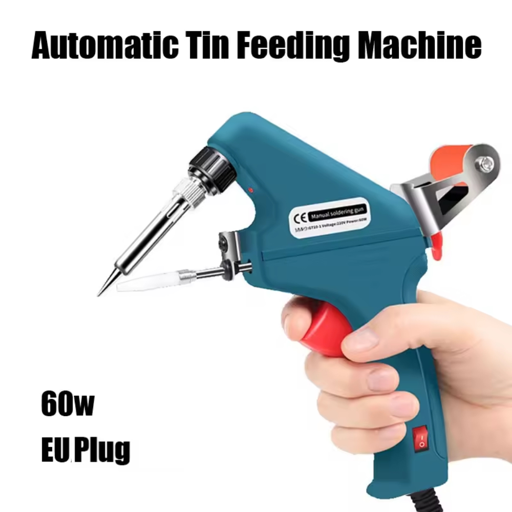 温度調節可能なはんだごて 220V 60W 自動送錫式ハンド - Heat Gun Variable のレビューと価格