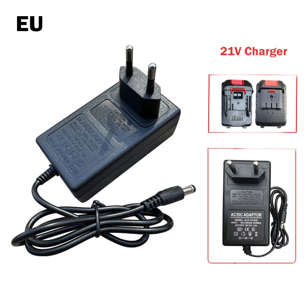 21V リチウム電池充電器 US/EU/UK/AU プラグ  - Power Tools Uk のレビューと価格