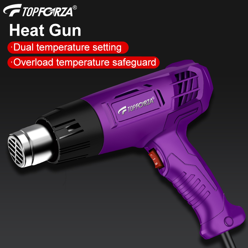 ミニ工業用ヒートガン、1200W デュアル温度調節機能付き  - Heat Gun Variable のレビューと価格