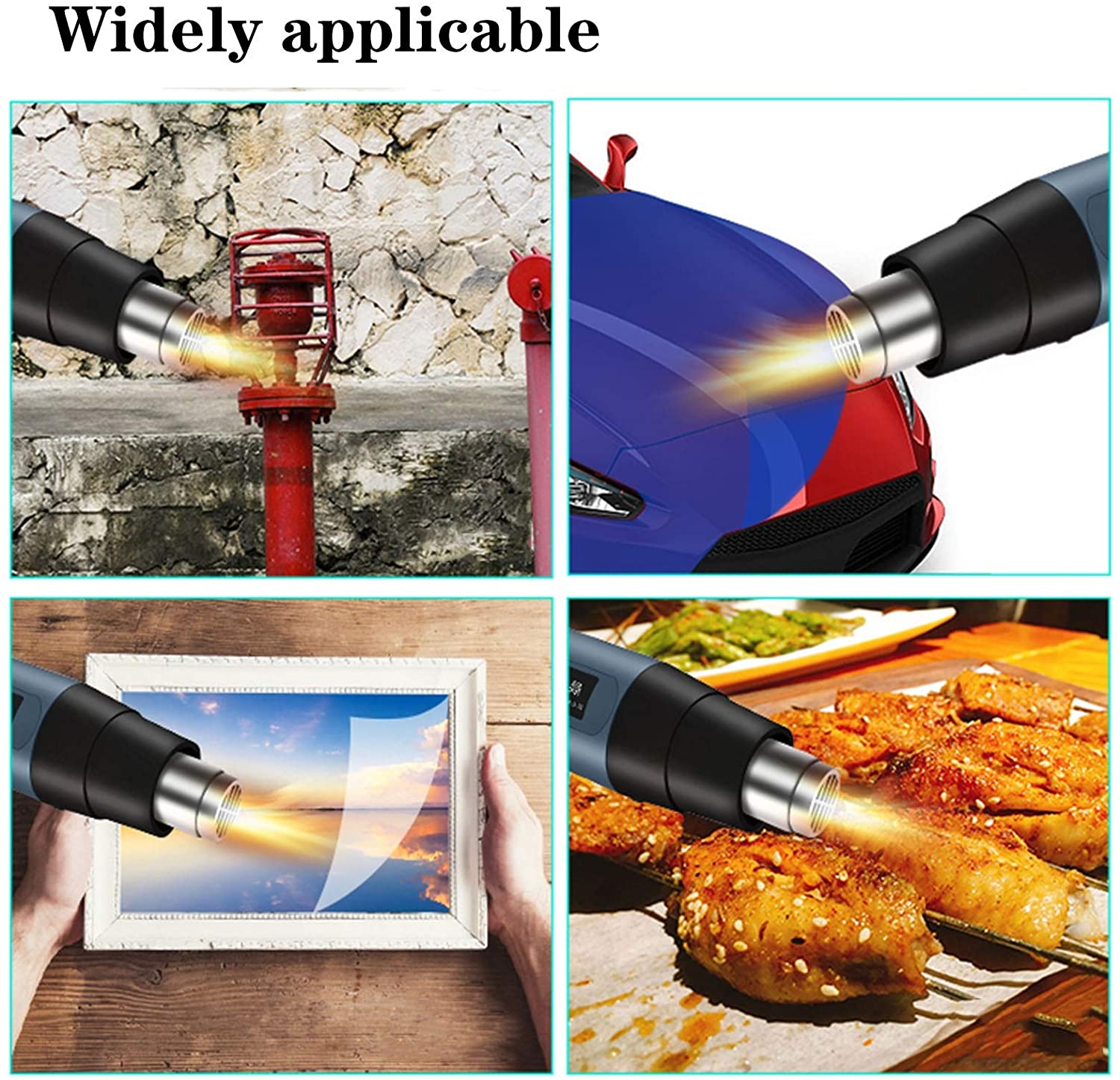 新型　ヒートガン 建築用熱風乾燥機 220V ヒートガン は - Heat Gun Variable のレビューと価格