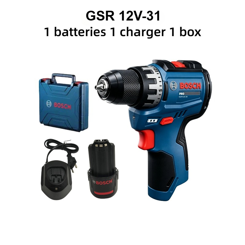 ボッシュプロフェッショナル GSR 12V-31 コードレス - Power Tools Workshop のレビューと価格