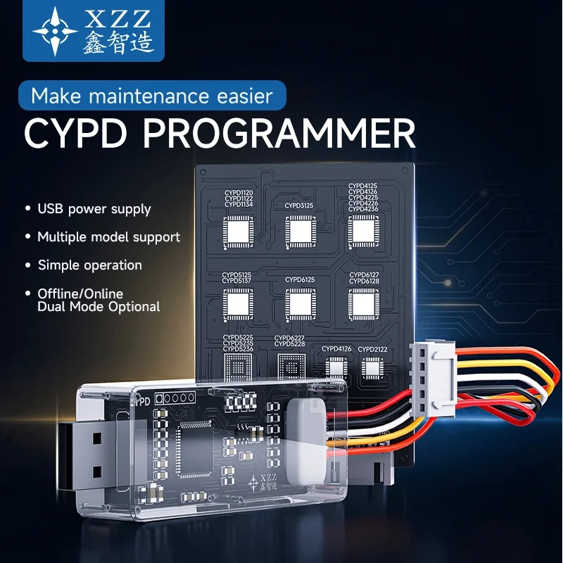 XZZ CYPDプログラマー USB給電式オフライン/オンラ - Power Tools Online のレビューと価格