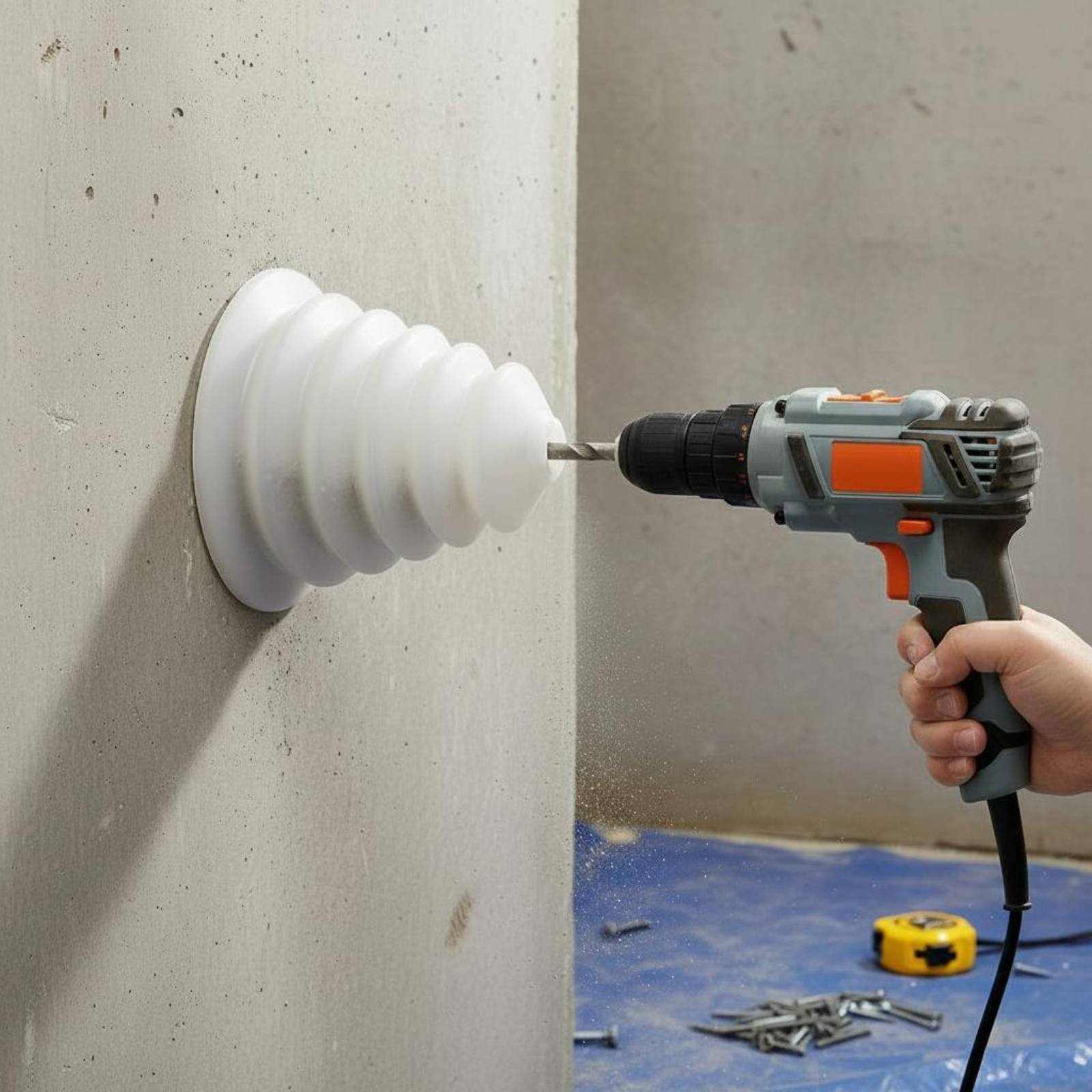 ドリル集塵ボウル タイトシール ハンマードリルダストカバー  - Power Tools For Construction Work のレビューと価格
