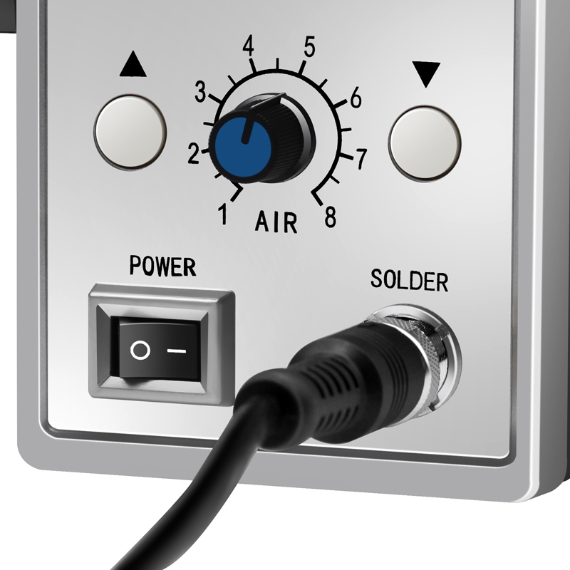 ホットエアガン 858D BGA リワークはんだステーション - Heat Gun Variable のレビューと価格