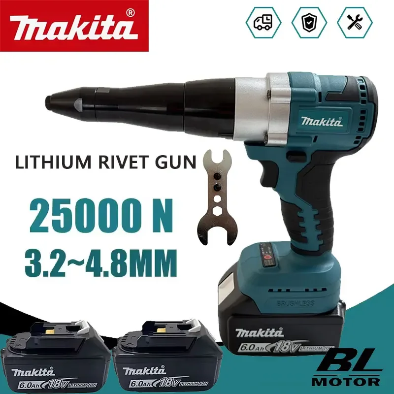 マキタ 25000N ブラシレス電動リベットガン コードレス - Power Tools Online のレビューと価格